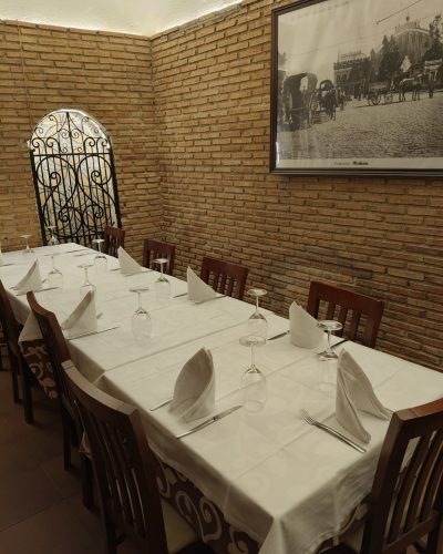 Restaurante grupos despedida Madrid
