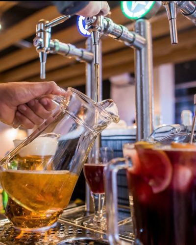 Barra libre cerveza-sangria